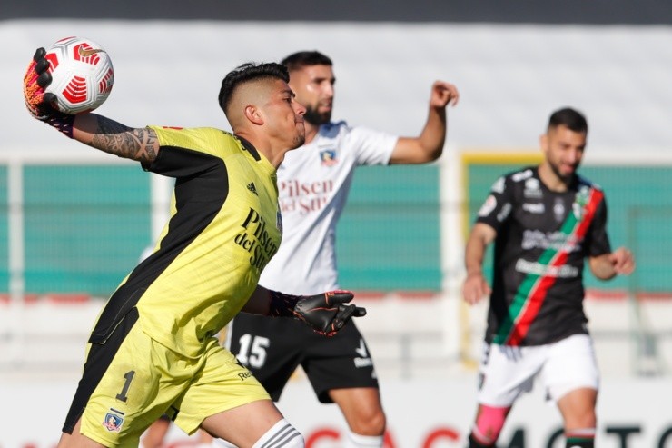 Brayan Cortés en Copa Chile 2021.