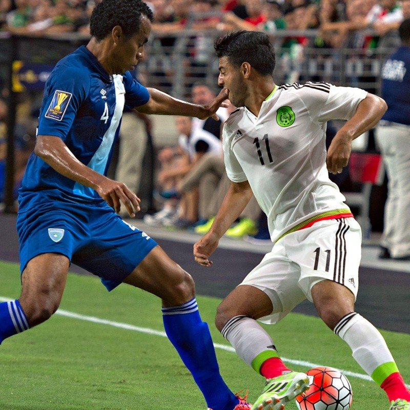 Guatemala nunca le ha ganado a México en la Copa Oro