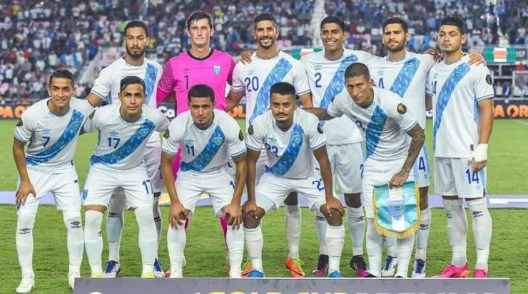 Guatemala in the Gold Cup prelims. (Instagram: @fedefutguate)