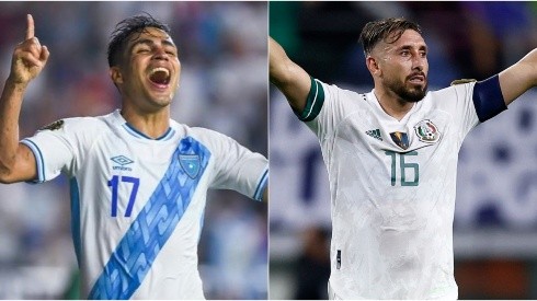 Guatemala and Mexico will face off on Matchday 2 of the 2021 Gold Cup. (Instagram @fedefutguate / Getty)