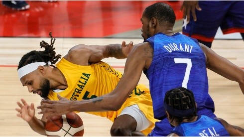 Kevin Durant vs. Australia (Getty)