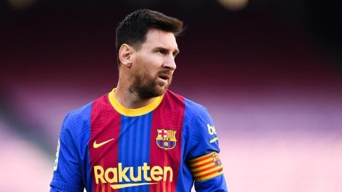 Lionel Messi durante un encuentro con Barcelona.
