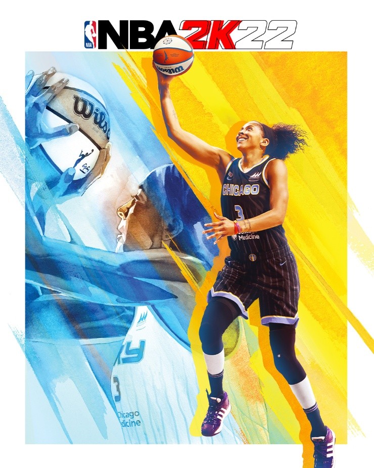 Portada NBA 2K22 Candace Parker