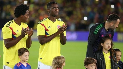 Cristian Zapata con la selección de Colombia.