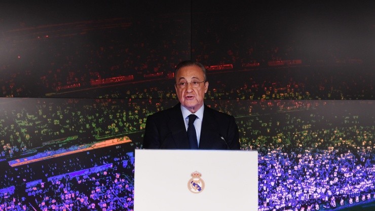 Florentino Pérez, presidente de Real Madrid.