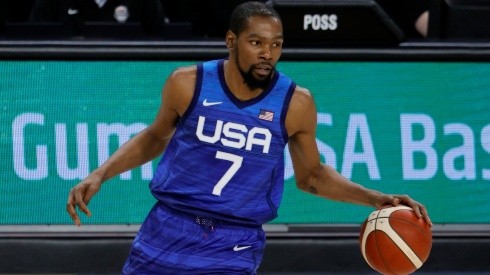 Kevin Durant jugando para Estados Unidos