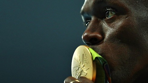 Usain Bolt, vigente récord de 100 y 200 metros.