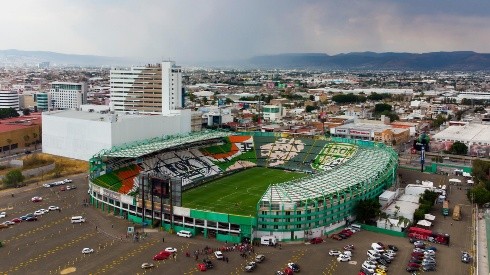 Panorámica del estadio León.