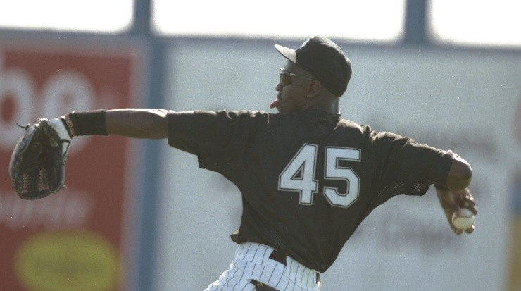 Michael Jordan jugando béisbol (Foto: Getty Images)