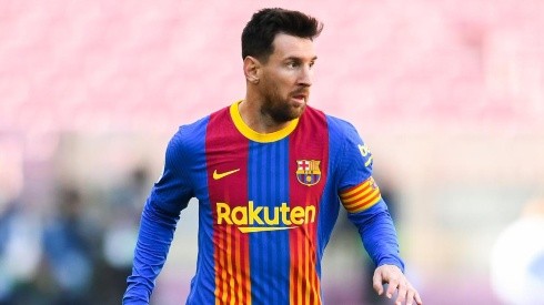 Lionel Messi durante un encuentro con Barcelona.