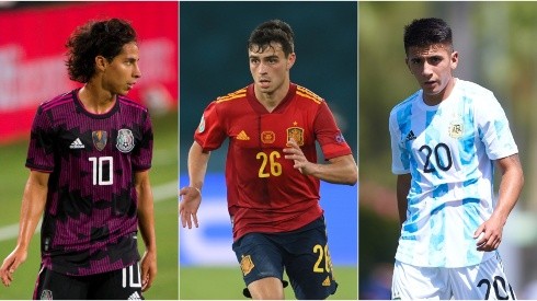 Diego Lainez, Pedri y Thiago Almada, las promesas que estarán en Tokio 2020