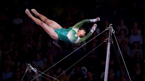 Alexa Moreno, en acción.