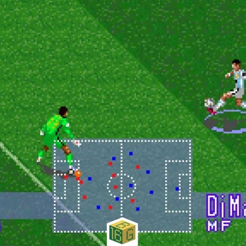 Recrean en 16 Bits el gol de Di María ante Brasil en la Copa América