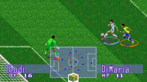 Recrean en 16 Bits el gol de Di María ante Brasil en la Copa América