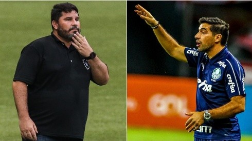 Atlético-GO x Palmeiras - Duelo entre Barroca e Abel Ferreira (Foto: Getty images)