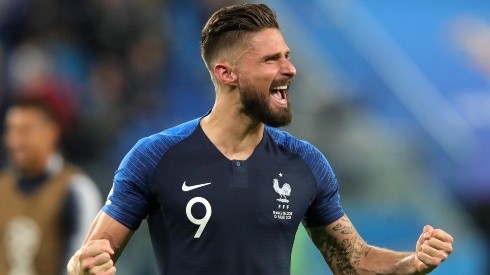 Giroud foi campeão do mundo com a seleção francesa em 2018 (Foto: Getty Images)