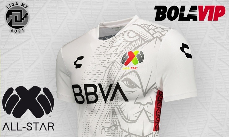 El jersey de la Liga MX para el Juego de las Estrellas.