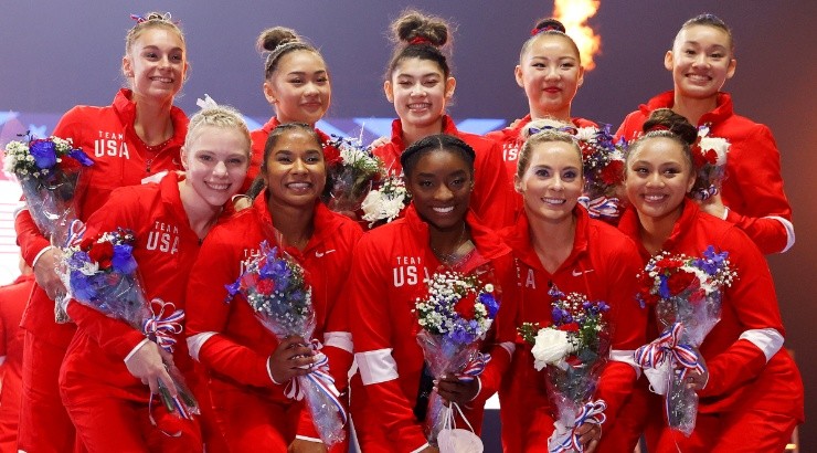 Tokyo Simone Biles And The Us Women S Olympic Gymnastics Team