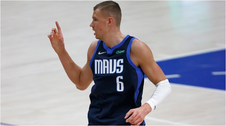 Kristaps Porzingis. (Getty)
