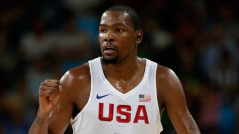 Kevin Durant in action in the Rio 2016 Summer Olympics. (Getty)
