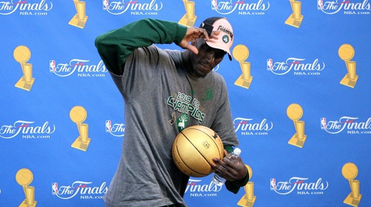 Kevin Garnett ganó título NBA en 2008 (Foto: Getty Images)