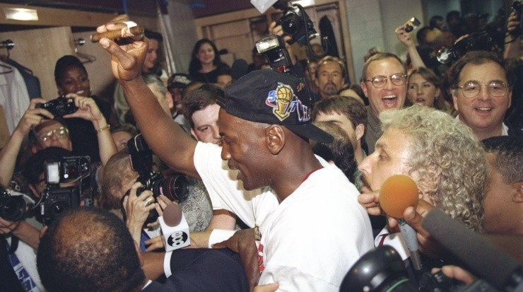 Michael Jordan ganó seis título NBA (Foto: Getty Images)