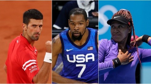 Djokovic, Durant y Osaka, entre los mejores pagados que estarán en Tokio 2020