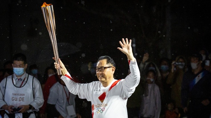 Akio Toyoda, presidente de Toyota, en abril de 2021