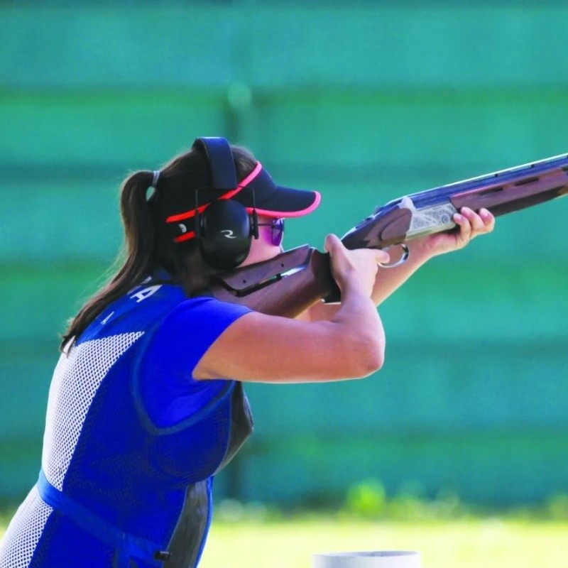 El cambio de hábito de Adriana Ruano: de la gimnasia artística al tiro olímpico