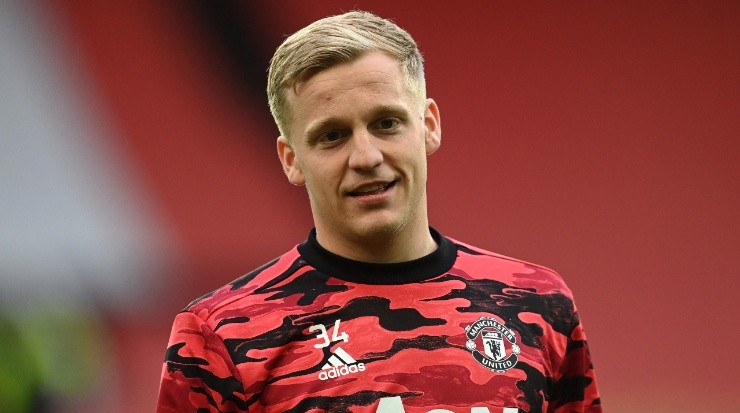 Donny van de Beek failed to impress in his first year at Manchester United. (Getty)