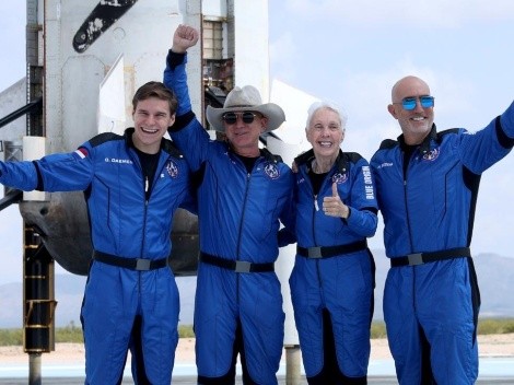 Turismo espacial: Jeff Bezos  viajó al espacio con Blue Origin