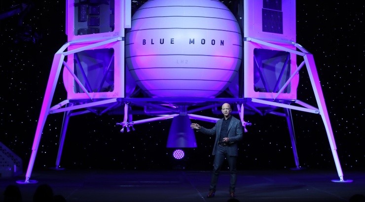 El fundador de Blue Origin, Jeff Bezos