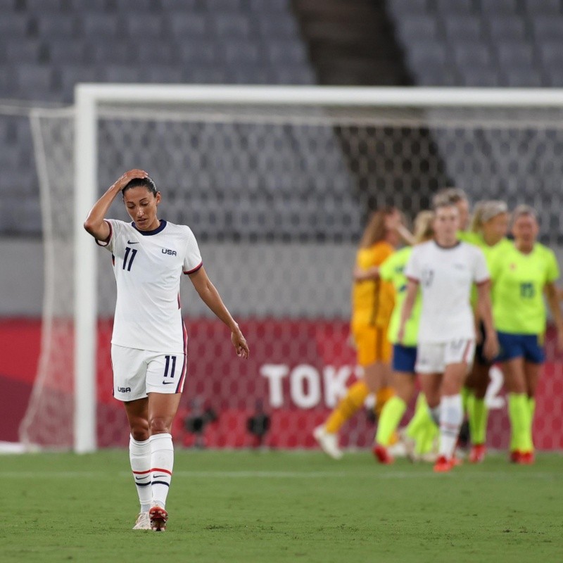 ¡Sin arquera! El gol que se perdió Estados Unidos en la aplastante derrota del debut en Tokio 2020