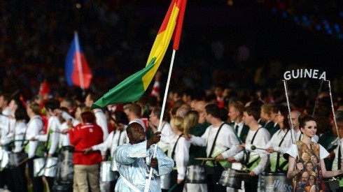 Presentación de Guinea en Río 2016.
