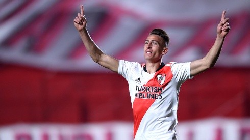 Braian Romero realiza dos goles para la clasificación de River a cuartos de final de la Copa Libertadores