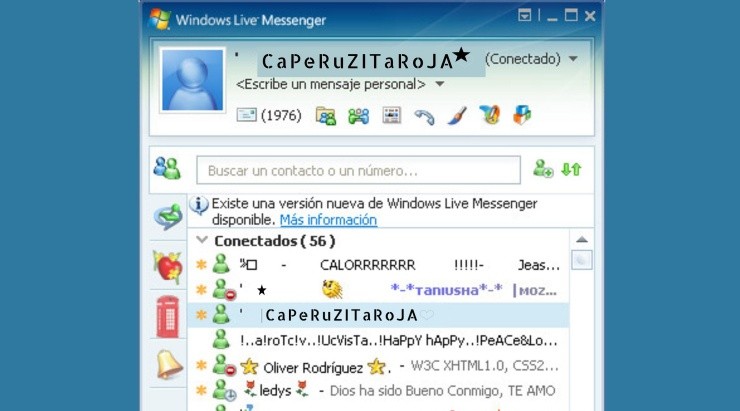 Favor Espinas giratorio MSN Messenger cumple 22 años! Así chateabamos antes de WhatsApp
