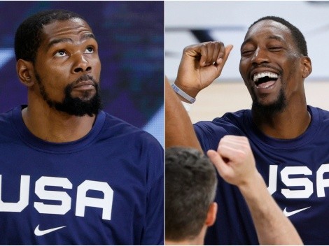 Es viral: la discusión entre Durant y Adebayo en el Dream Team