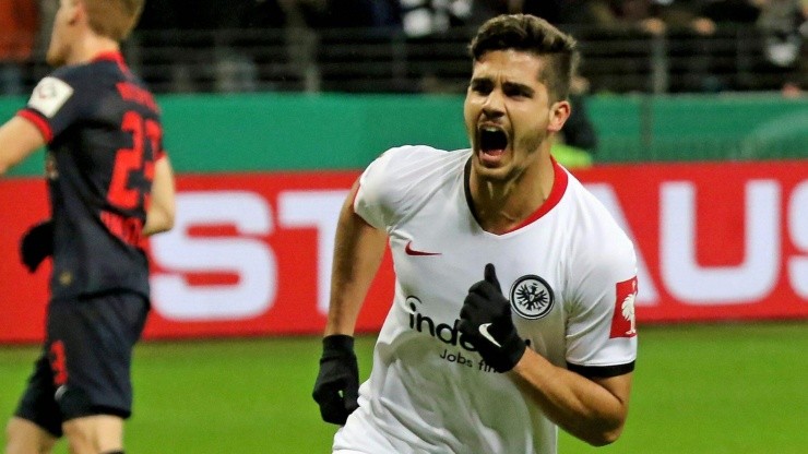 André Silva con Eintracht Frankfurt