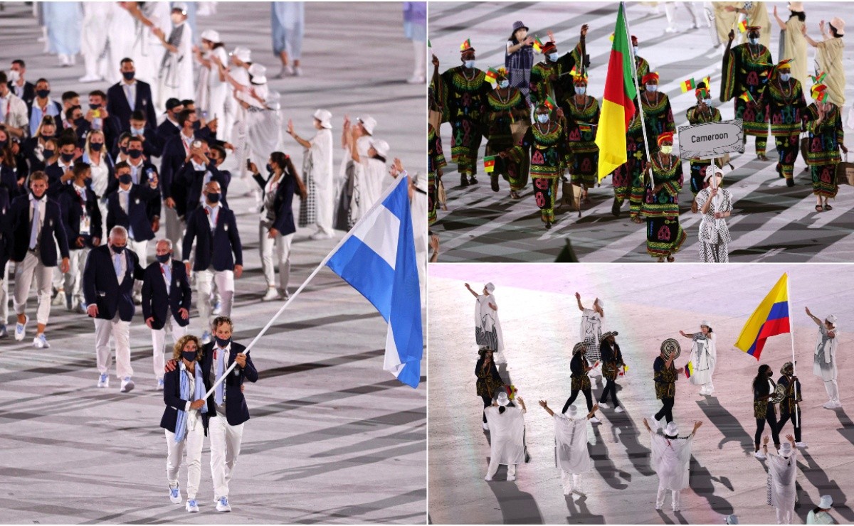 Lo Mejor Del Desfile De Países En La Ceremonia De Apertura De Los Juegos Olímpicos