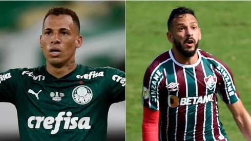 Palmeiras e Fluminense se enfrentam neste sábado pelo Brasileirão (Foto: Getty Images)