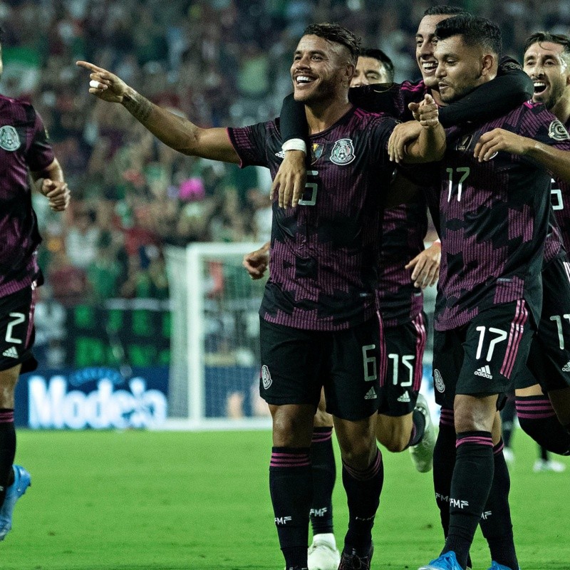 El Tri goleó a Honduras y avanzó a las semifinales