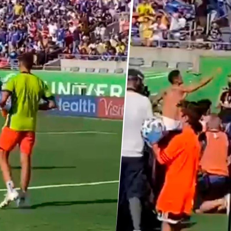 Ídolo de un pueblo: James Rodríguez y su hermoso gesto con un hincha en la tribuna