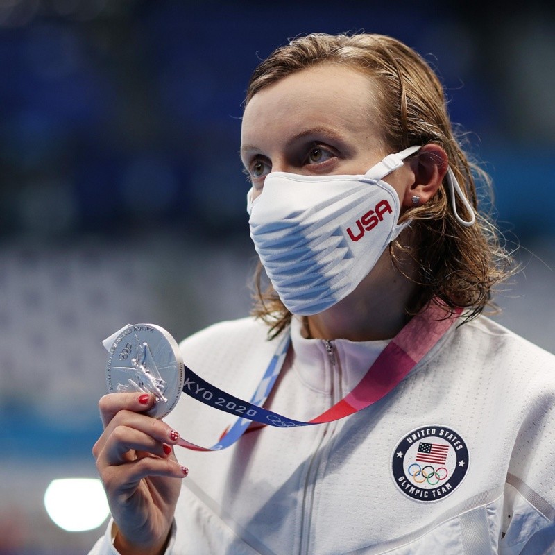 Ledecky se queda con la medalla de plata en los 400 metros libres