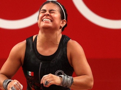 Ana Gabriela López se quedó sin medalla en levantamiento de pesas