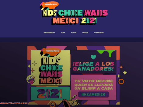 ¡Ya puedes votar por los finalistas de los Kids’ Choice Awards México 2021!
