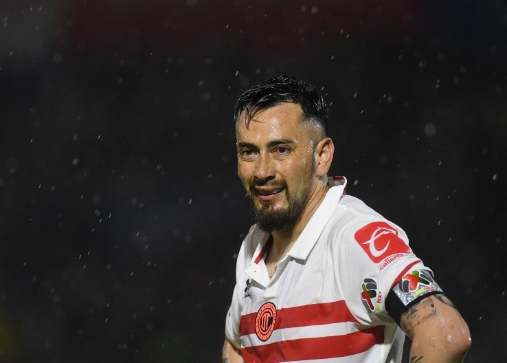 Rubens Sambueza en Toluca vs. FC Juárez