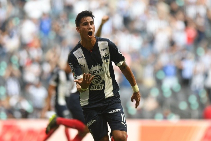 Maximiliano Meza en Monterrey vs. Puebla