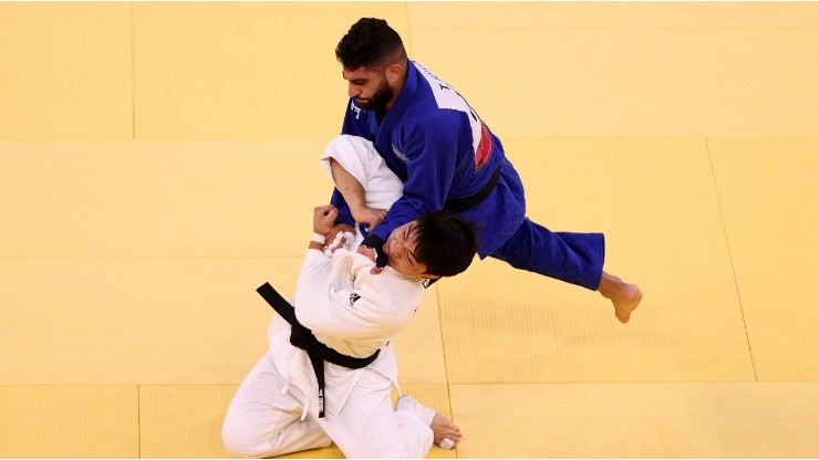 El israelí Tohar Butbul, en su última pelea ante el surcoreano Changrim An.