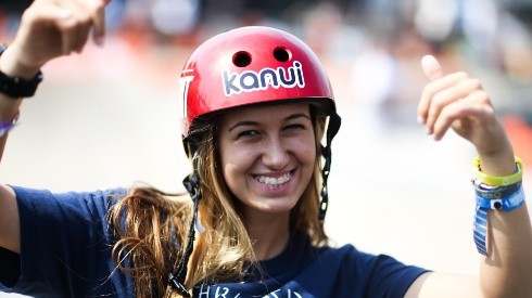 Dora Varella, da equipe do Skate Park brasileira. (Foto: Getty Images)