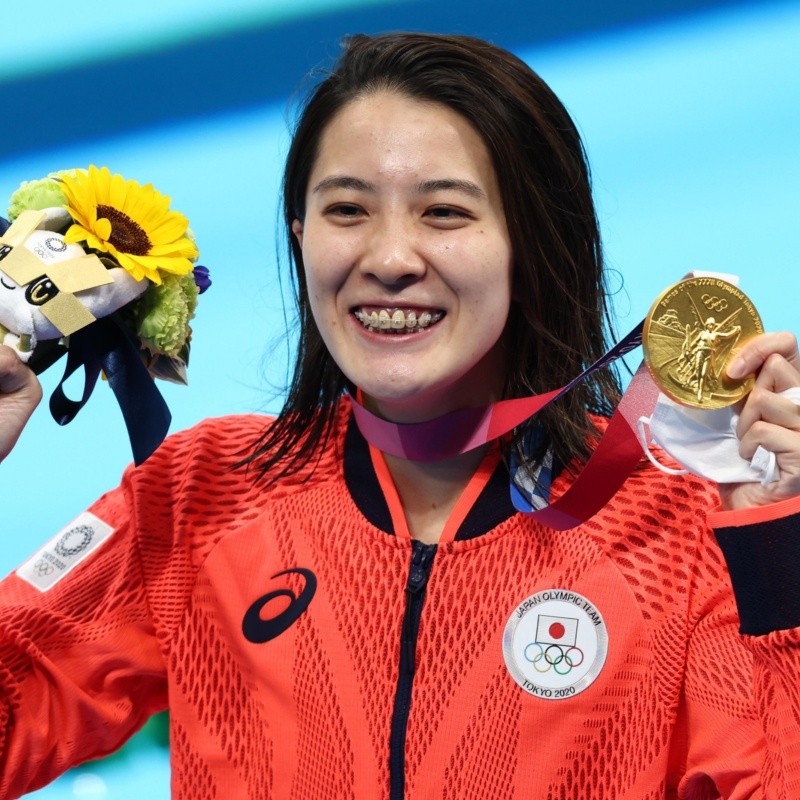 Yui Ohashi se alzó con la medalla de oro en los 200 metros combinados de Tokio 2020